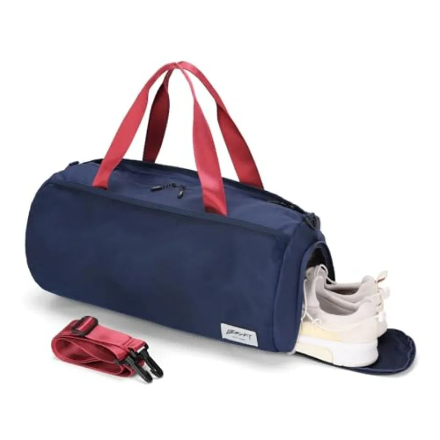 Gym Bags for Men with Side Pocket 38L Large Sports Gym Duffle Bag Adjustable StrapandShoe Compartment, Waterproof, Spacious, Du